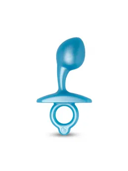 b-Vibe Bulb Plug Green - Compact Model with Retrieval Ring, Silicone