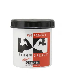Elbow Grease Hot Cream Jar 443ml - Premium Warming Massage Formula