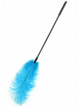 HIDDEN DESIRE Double Feather Tickler Black - Dual Natural Feather Wand