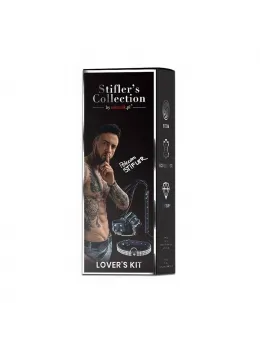 Sekrecik Stifler's Collection Intimate Set - Handcuffs, Collar & Whip