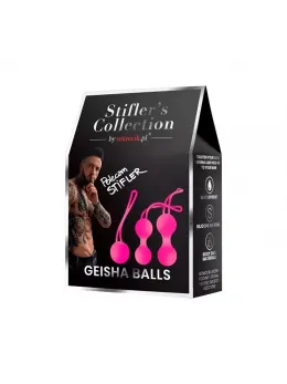 Sekrecik Stifler's Collection Geisha Balls Pink Silicone Set 3 pcs