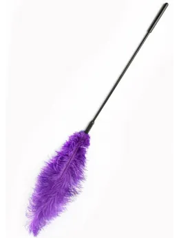 HIDDEN DESIRE Double Feather Tickler Black - Dual-Ended Sensory Tool