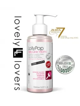 Lovely Lovers Oral Gel Cherry Lollipop Aroma Gentle Warming 150ml