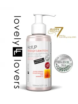 Lovely Lovers HotUP Massage Gel 150ml - Warming & Moisturizing Formula