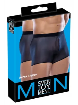 Svenjoyment Men's Transparent Blue Pants 2-Pack S-L Lightweight Polyamide