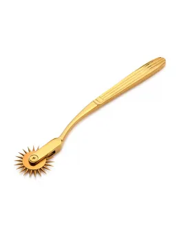 Gold Sensation Wartenberg Wheel Stainless Steel Golden 18cm