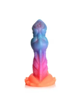Blush Novelties Aqua Cock Silicone Model Glow-in-the-Dark Blue 20 cm