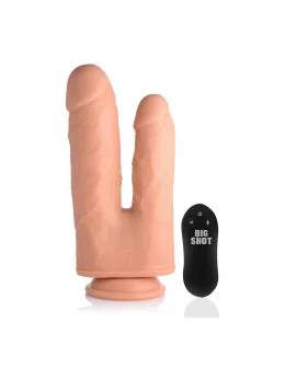 Double Shot Liquid Silicone Dual-Ended Model 20.5 cm Vibrating System