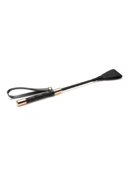 XR Brands Master Series Riding Crop 30 cm Vegan Leather Black