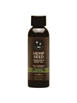 Guavalva Natural Massage Oil 60 ml - Hemp & Vitamin E Blend