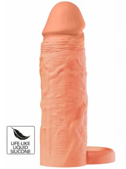 HIDDEN DESIRE INFERNO Liquid Silicone Extension Sleeve 15 cm with Ring