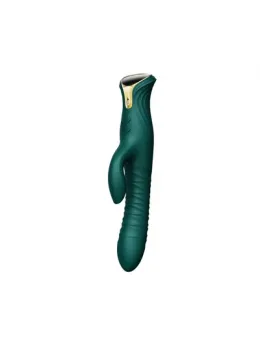 ZALO MOSE Rabbit Thruster Intimate Machine Turquoise Green