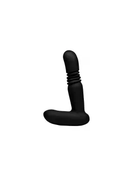 XR Brands Silicone Motion System Plug with Remote Control, Black