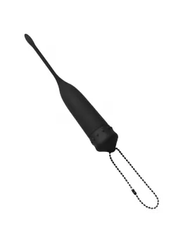 XR Brands Cadence Silicone Vibrating Urethral Insert 18.5 cm Black