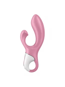 Satisfyer Air Pump Bunny 2 Light Red Intimate Air System Toy