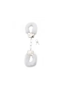 Ouch! Plush Furry Handcuffs Metal Adjustable Pink Locking System