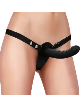Sinner Gear Dual Silicone Adjustable Strap-On System Black