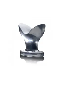 XR Brands Master Series Anchored Clear Expanding Plug 3.75