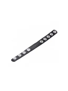 XR Brands Speed Snap Adjustable Silicone Intimate Ring Black