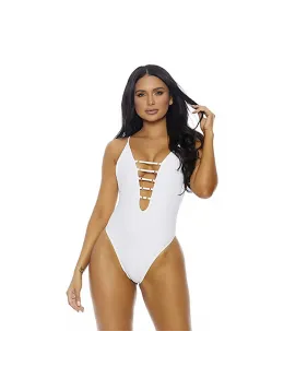 Forplay Santa Marta One Piece Swimsuit XL with Gold Accents
