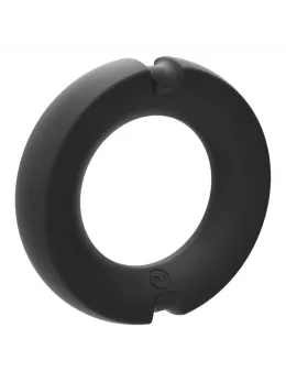 The Paradox Silicone-Metal Hybrid Intimate Ring 45mm Black Ergonomic Fit