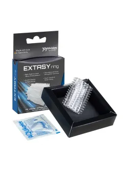 JOYDIVISION EXTASYring Elastic Support Ring with Stimulating Texture Clear