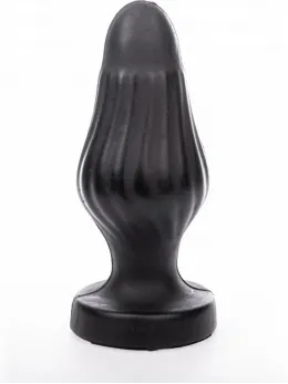 Corny голям анален разширител с вендуза, черен, 22,5x9 см
