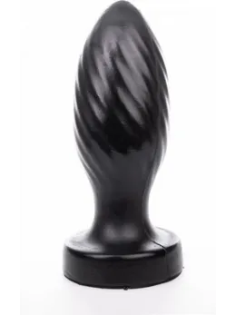 Hung System Bumfun Large Plug Black 23 cm - Suction Base Intimate Model