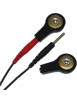ElectraStim Adapter Set 2mm Pin to 4mm Snap Connectors