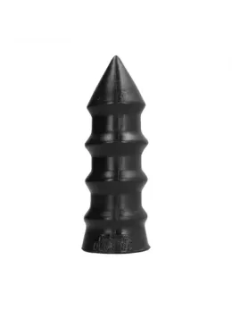 Domestic Partner Bunker Buster Black Large Anal Plug Soft Rubber