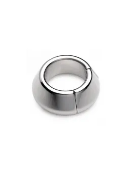 XR Brands Magna-Chute Magnetic Stainless Steel Testicular Ring 8.6oz