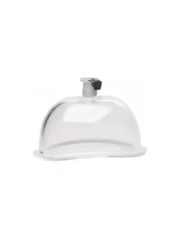 XR Brands Vagina Cylinder Large - Transparent Acrylic Anatomical Cup