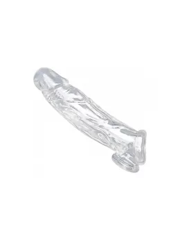 XR Brands Size Matters Clear Enhancement Sleeve & Ball Separator