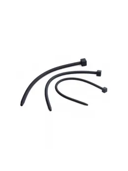 XR Brands Master Series Silicone Sounding Device Screw-On Luxury Black