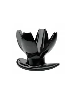 Master Series Claw разтварящ се анален дилататор, гъвкав, черен