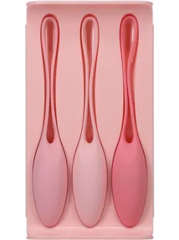 Doc Johnson Kegel Trainer Set Silicone Pelvic Floor Exercise Balls 3pcs