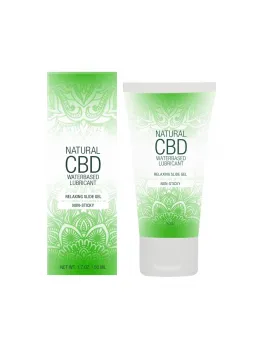 Natural CBD прозрачен лубрикант на водна основа, 50 мл